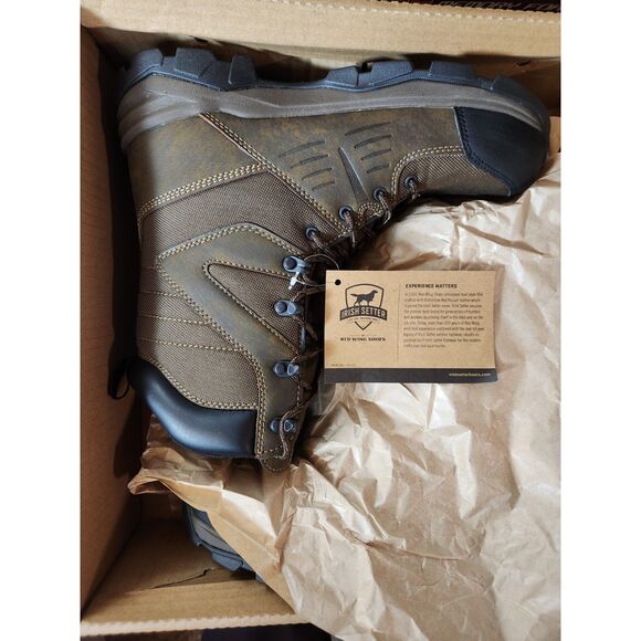Irish Setter Hunt Terrain Boots Men’s 9 Waterproof Brown